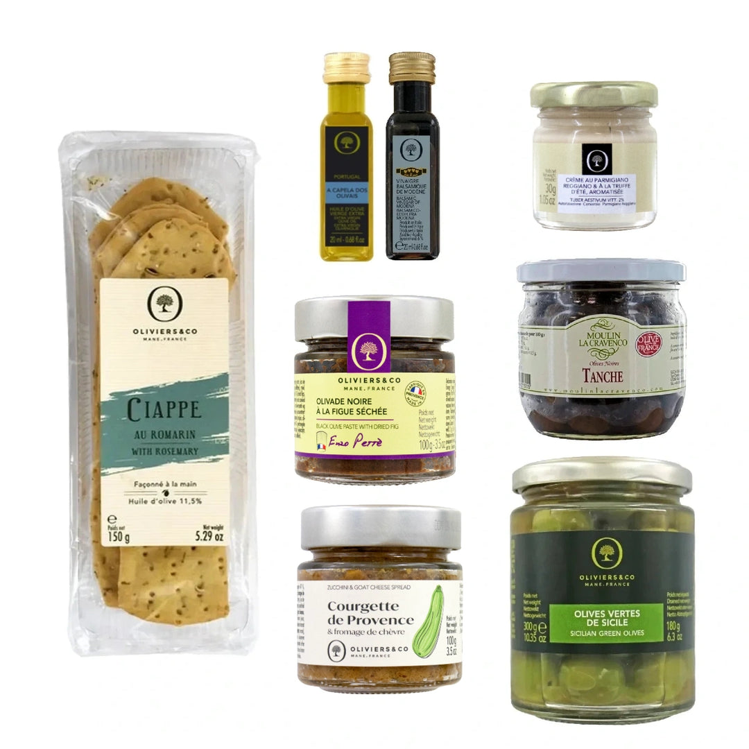 Tapas delikatesser den eksklusive lige til at servere, Oliviers & Co