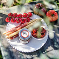 Tomatcreme med piment d'Espelette fra Provence, grissini, soltørrede tomater, Oliviers & Co