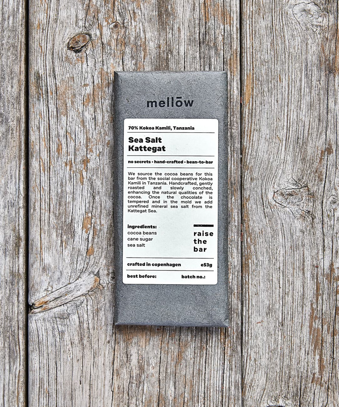 Økologisk Mellow seasalt chokolade