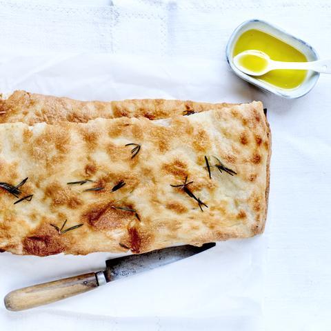 Focaccia med olivenolie, O&Co opskrift