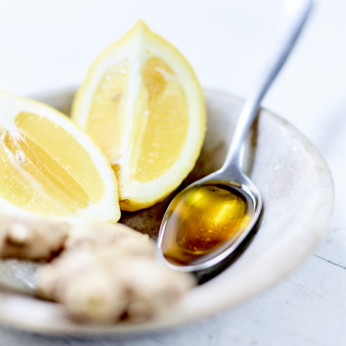 Honning & Ingefæreddike med citron, Oliviers & Co