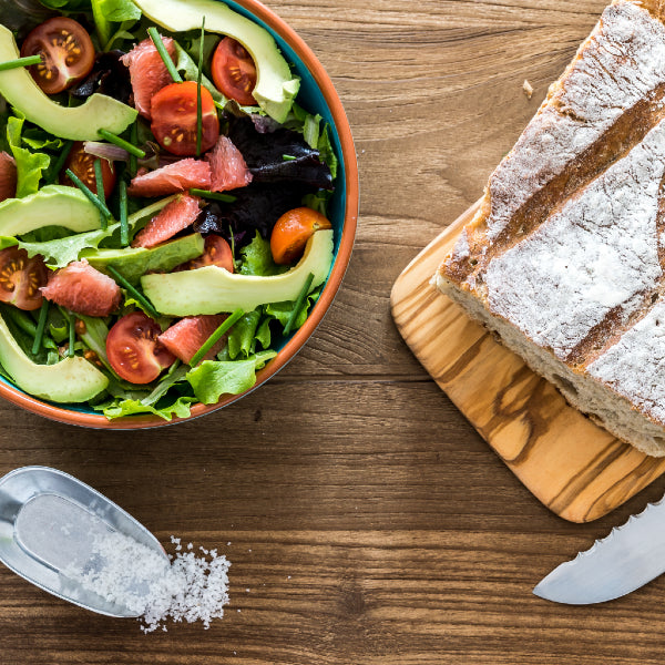 Olie eddike dressing fra Oliviers & Co til salat og brød