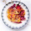 Opskrift på appelsinsalat og olie-eddikedressing med balsamico Gusto Intenso fra Oliviers & Co