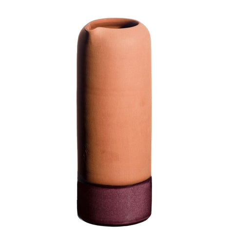 Pichet Cabanon håndlavet keramik kande i farven aubergine fra Atelier Bernex, Oliviers & Co