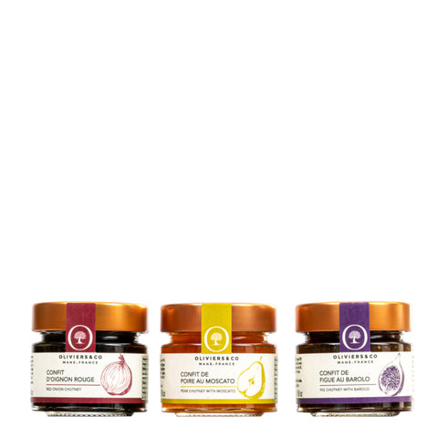 Eksklusiv chutney trio fra Oliviers & Co