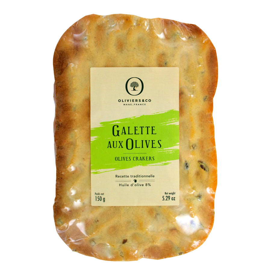 Galetter med olivenolie og oliven, italienske gourmet kiks fra Oliviers & Co
