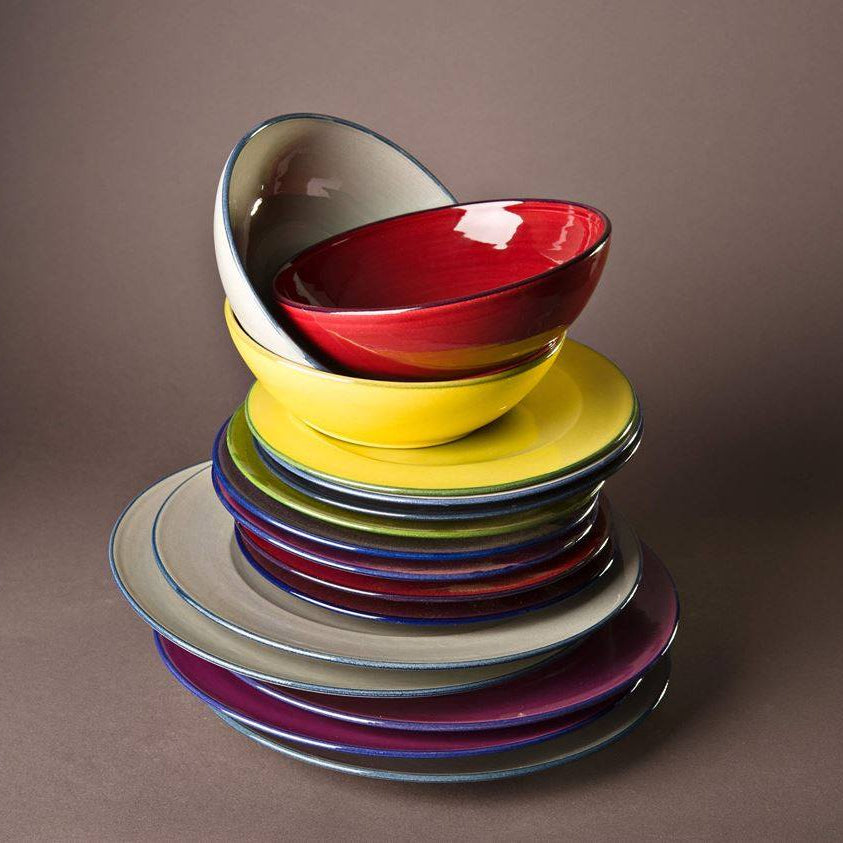 Håndlavet keramik stel, service i mange farver og dele fra Atelier Bernex, Oliviers & Co