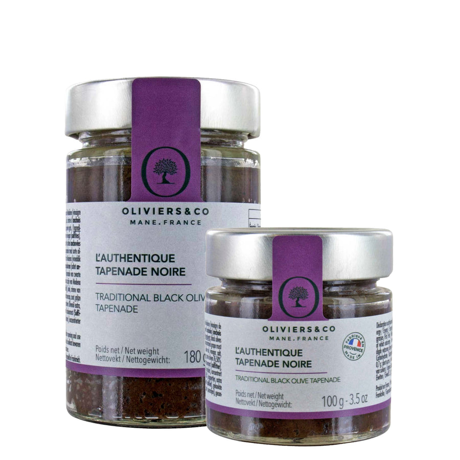 Klassisk tapenade med sorte oliven fra Oliviers & Co
