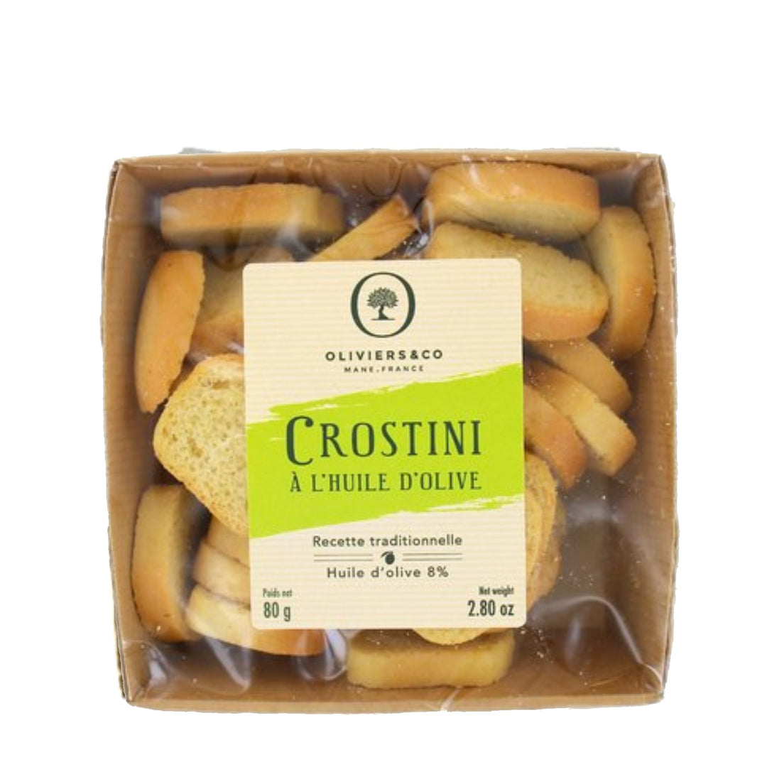 Mini crostini italienske håndlavede kiks fra Oliviers & Co