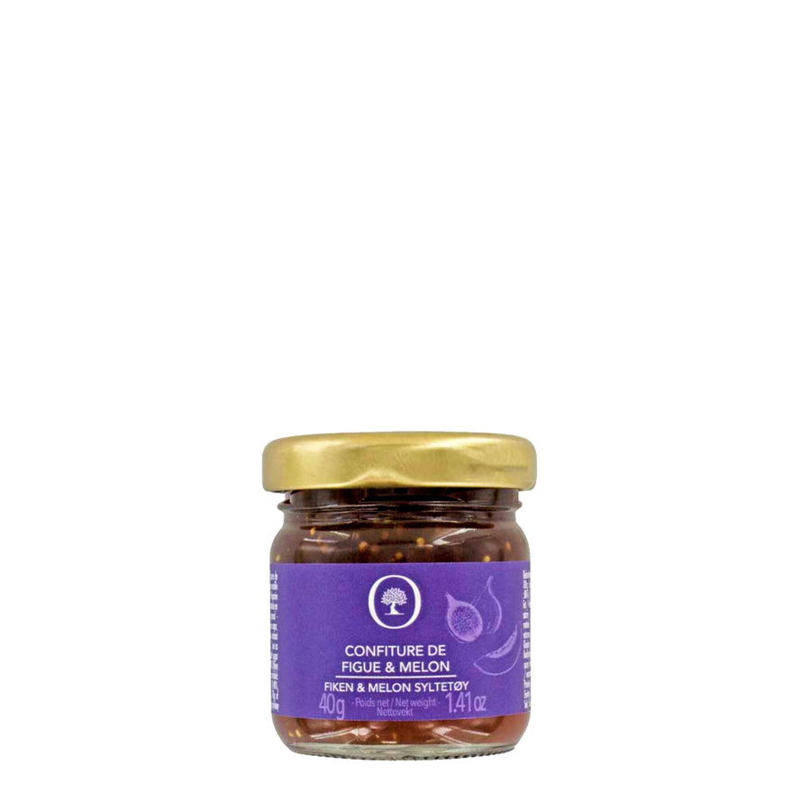 Mini figen og melon marmelade 40g fra Oliviers & Co