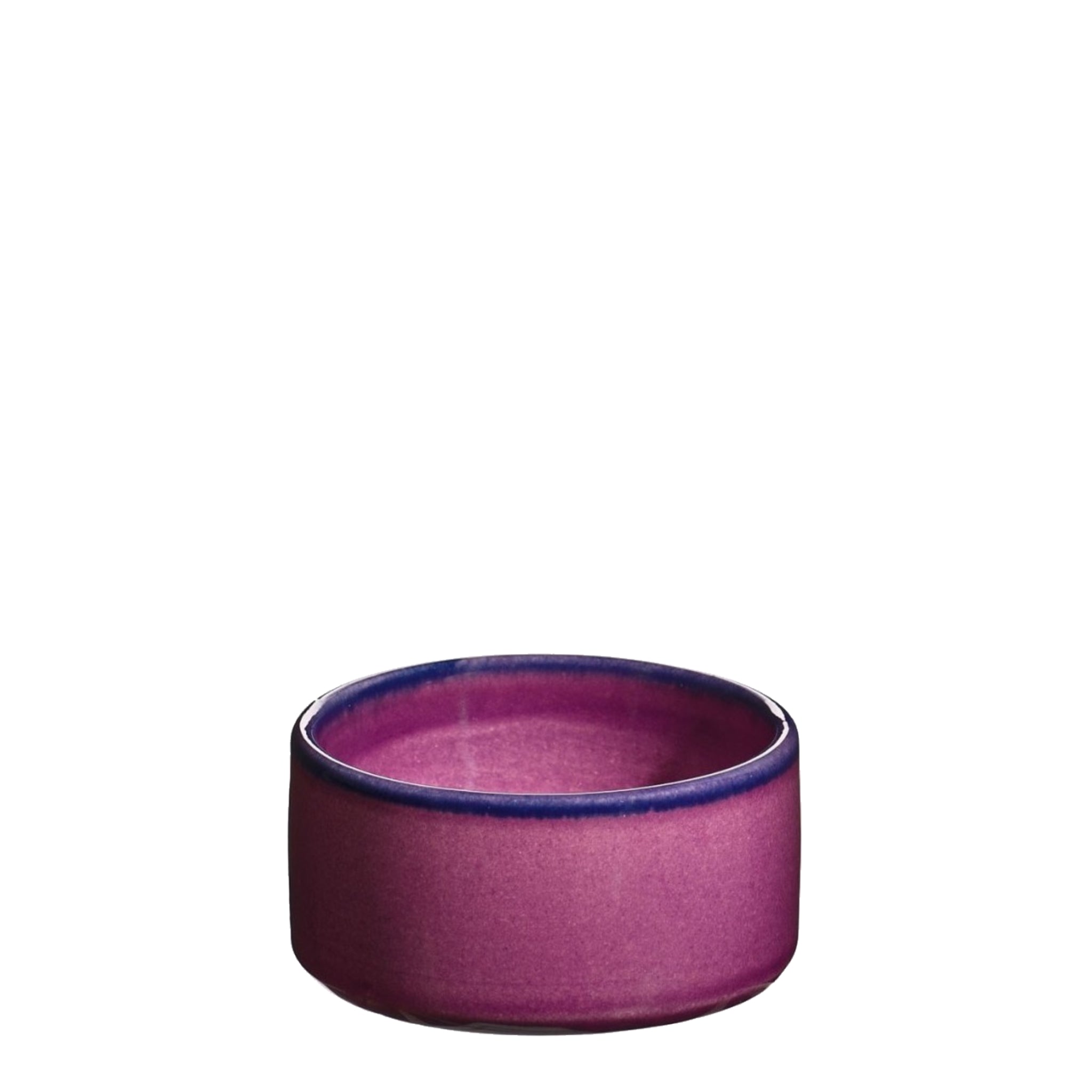Ramekin, lille håndlavet keramik skål i farven hindbær fra Atelier Bernex, Oliviers & Co