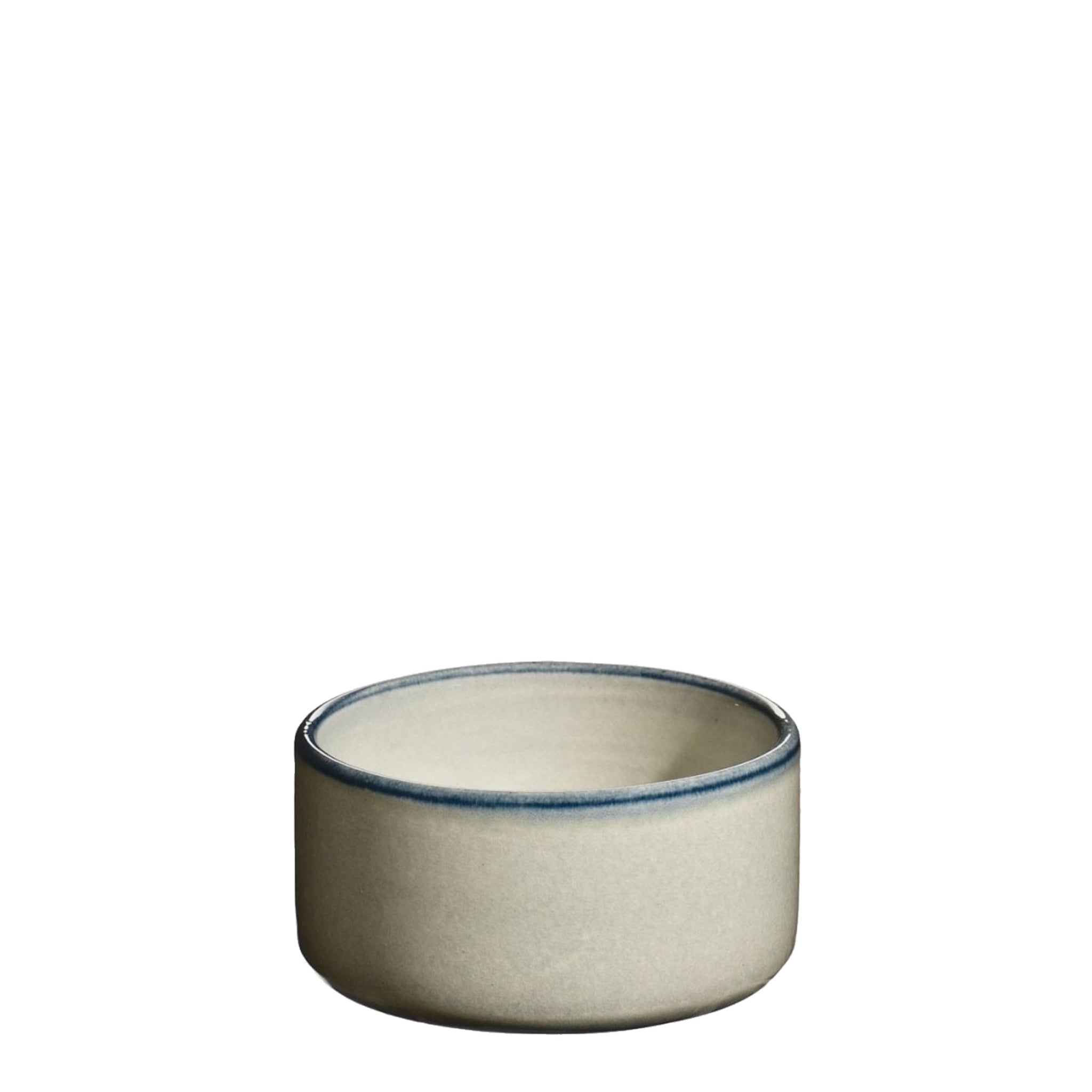 Lille perle grå håndlavet keramik skål ramekin, Atelier Bernex fra Oliviers & Co